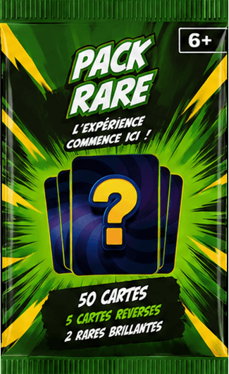 Booster Pokémon Pack Rare - ouverture en ligne sur LeBooster